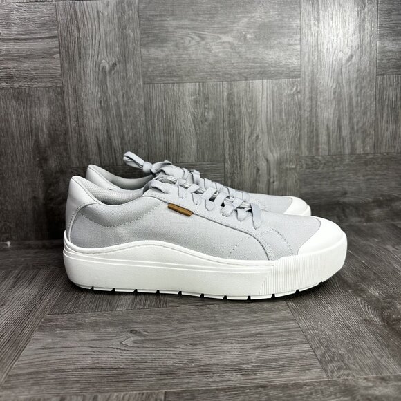 Dr. Scholl's Time Off Women's size 9 Vapor Grey Canvas Casual Shoes - Picture 1 of 8